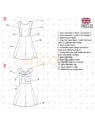 VESTIDO EVASE MUJER 2121