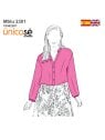 MOLDE BLUSA BASICA MUJER 2301