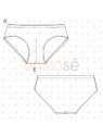 MOLDE TRAJE DE BAÑO SUNGA HOMBRE 2401
