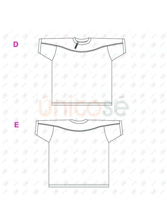 MOLDE TRABAJO CAMISETA UNISEX 2426