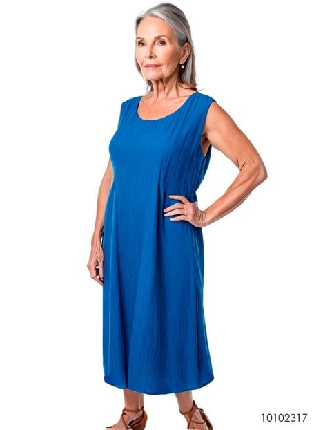 MOLDE VESTIDO RECTO MUJER 2317