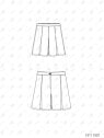 FALDA SHORT ESCOLAR 1501