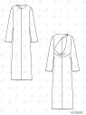 MOLDE VESTIDO MIDI MUJER 2503