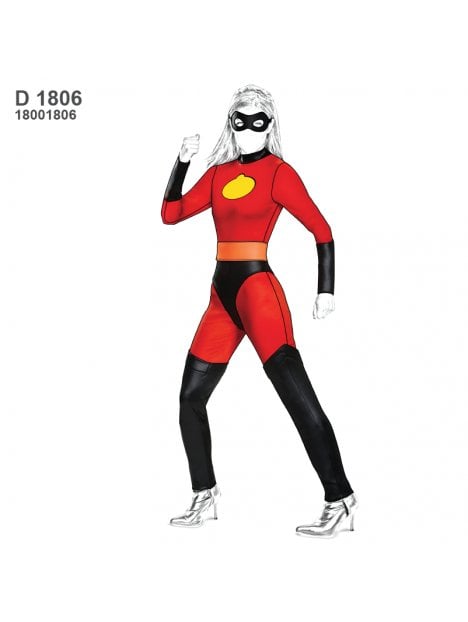 DISFRAZ SUPER HEROINA 1806